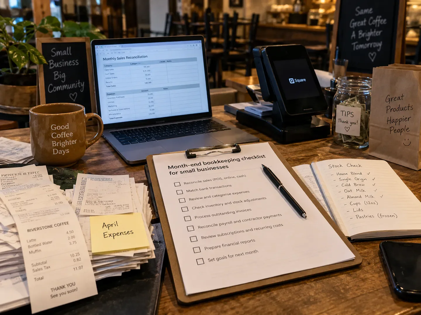 Organised records supporting this accounting guide